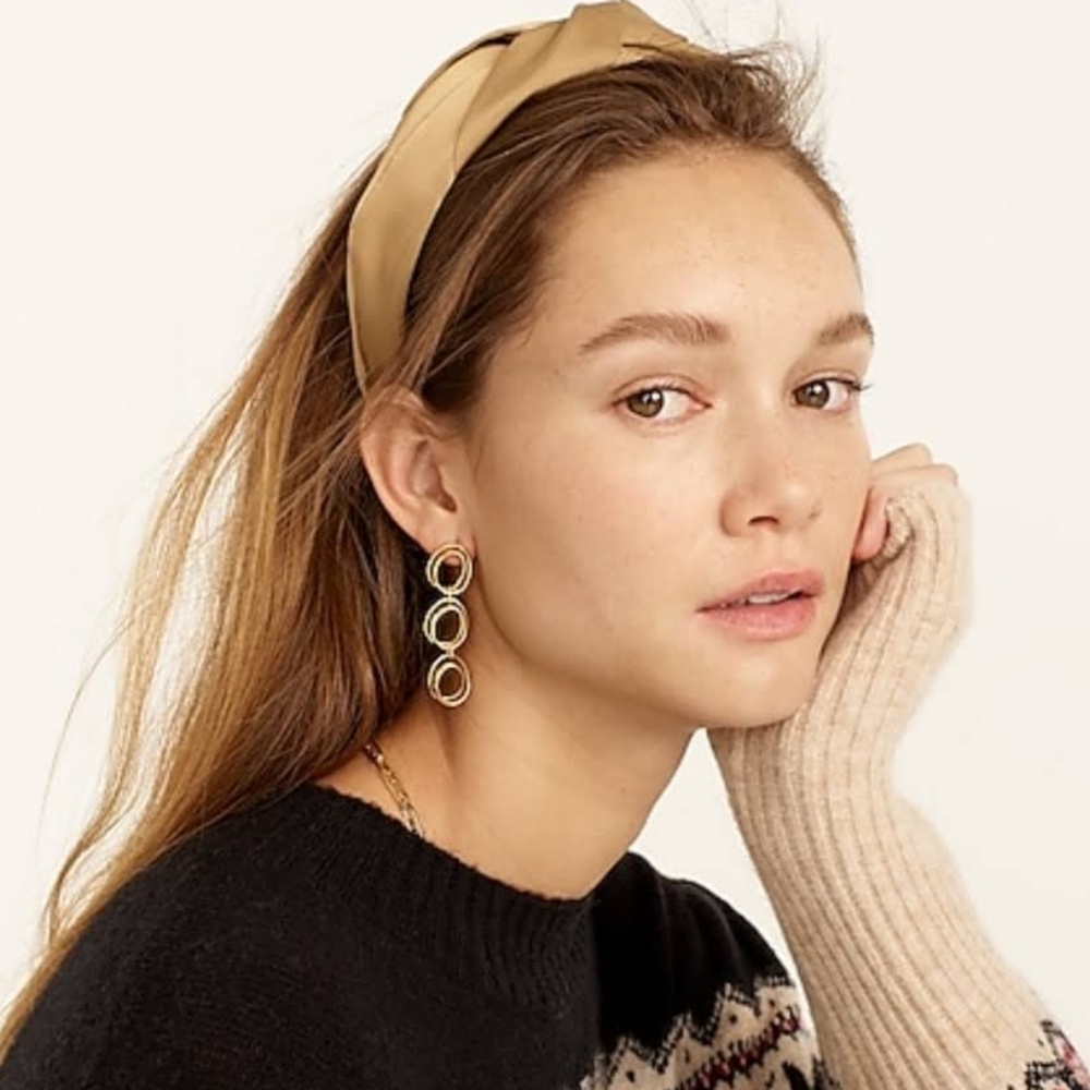 J. Crew Gold Link Earrings